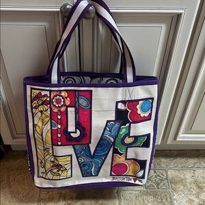 Brighton Love Groove II Canvas Tote
